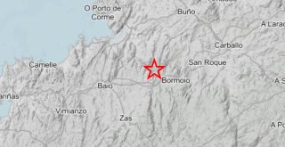 Temblor de Tierra en Cabana de Bergantiños